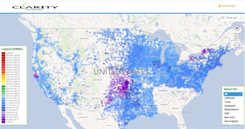 Real Time Heat Map | Clarity Grid Solutions, Inc.